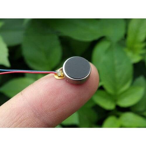 Free shipping 5 pcs(1035) 10mm*3.5mm DC3V-4.2V miniature Flat button vibration motor for mobile phones/precision instruments/DIY
