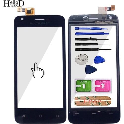 Mobile Touch Screen For Multilaser MS45s Touch Screen Panel Digitizer TouchScreen Repair Tools 3M Glue Wipes