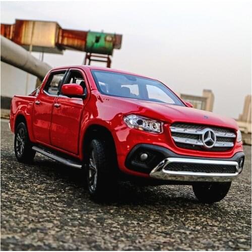 WELLY 1:24 Mercedes Benz Mercedes-Benz X-Class simulation alloy car model crafts decoration collection toy tools gift