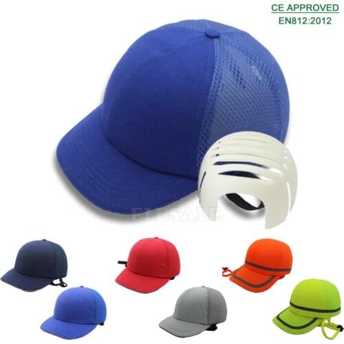 New Summer Bump Cap Baseball Hat Style Protective Hi-Viz Hard Hat Work Safety Helmet For Work Site Head Protection