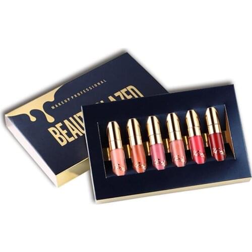 2019 New 6colors Makeup Lip gloss Matte limited edition makeup matte Lipstick lipgloss lip gloss lip kit