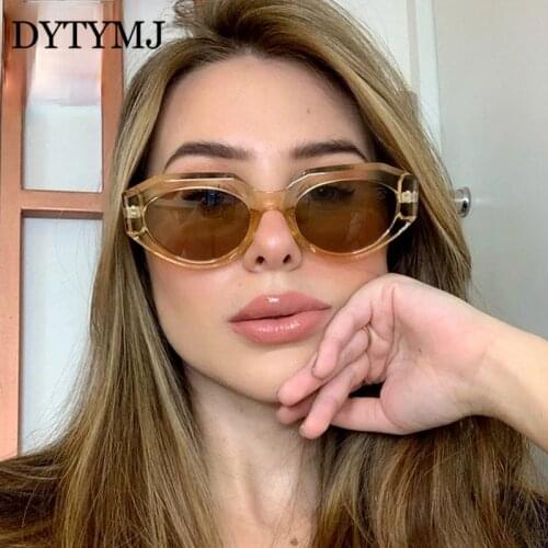 DYTYMJ 2021 Cateye Sunglasses Women Vintage Cat Eye Glasses 2021 Luxury Designer Shades Women Wholesale Gafas De Sol Mujer UV400