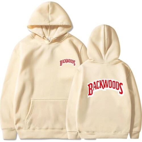 2020 The screw thread cuff Hoodies Streetwear Backwoods Hoodie Sweatshirt Men Fashion autumn winter Hip Hop hoodie pullover