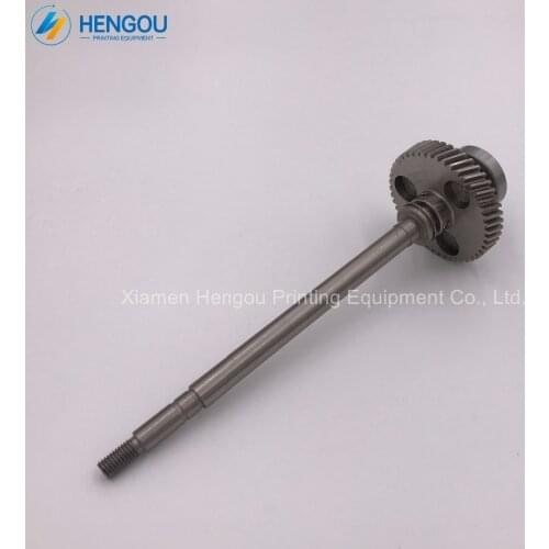 2 Pieces Stainless Steel gear shaft for Hengoucn SM52 PM52 Printing Machine MV.022.730/01 MV.101.755/02 G2.030.201 R2.030.207
