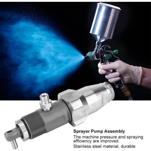 Stainless Steel Replacement Airless Spray Paint Pump For 490 Sprayers Power Tool Accessorries