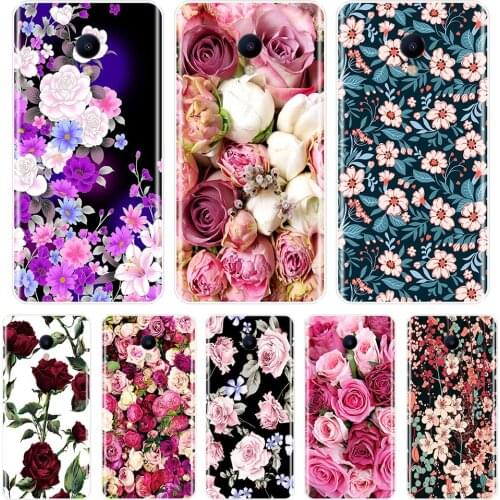 TPU For Meizu M2 M3 M3S M5 M5C M5S M6 M6S M6T Phone Case Silicone Vintage Flowers Soft Back Cover For Meizu M2 M3 M5 M6 Note