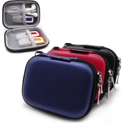 TF SD card USB cable Bank Key earphone Power charger New Carrying Case Bag for Samsung Portable SSD T5