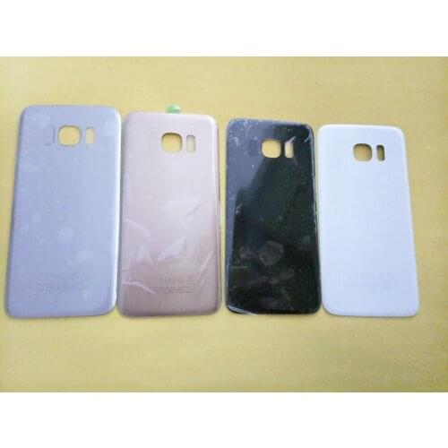 10Pcs Original Back Battery Cover Rear For Samsung Galaxy S7 G930 G930F Panel Housing Case + Adhesive Sticker+IMEI Print