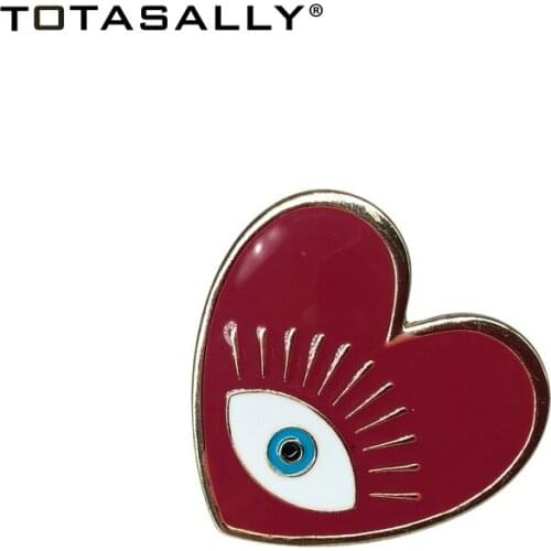 TOTASALLY New Arrival Finger Ring for Women Enamel Rings/Eye/ Heart Ladies Rings Jewelry Gifts anillos de mujeres Dropship