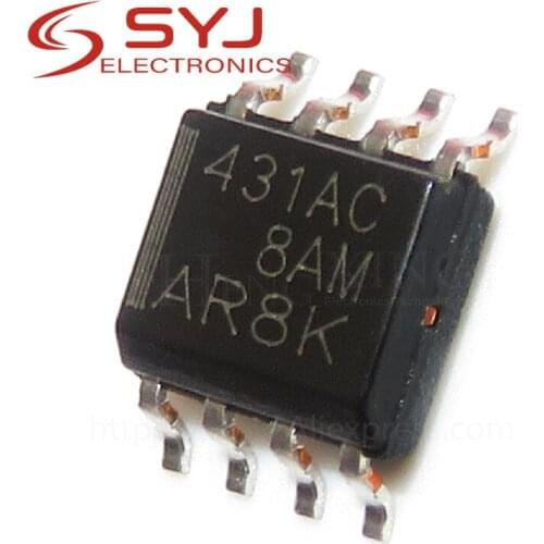 10pcs/lot TL431ACDR TL431AC 431AC SOP-8 new original In Stock