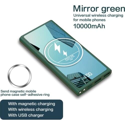 15W Magnetic Wireless Power Bank 10000 mAh PD20W Super Fast Charging for iPhone Huawei Xiaomi Universal Mobile Power Bank