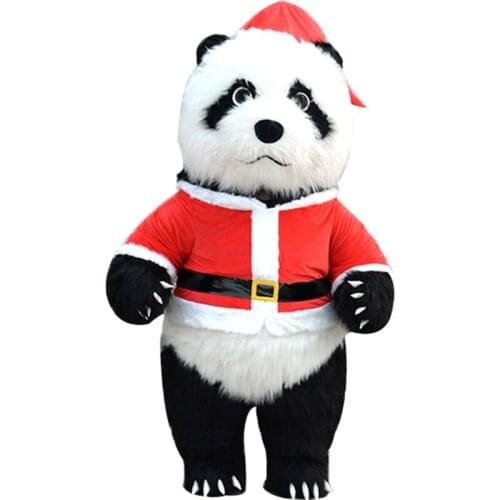 2M 2.6M 3M Advertising Inflatable Polar Bear Panda Mascot Costume Suit Cosplay Adult Party Game Fancy Dress Fursuit Clothing New