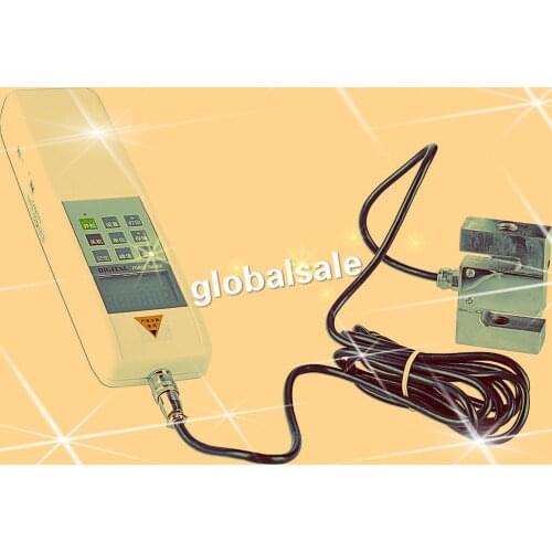 FREE SHIPPING Digital Force Gauge Tester HF-5000 external sensor 5000N push pull meter HF-5K
