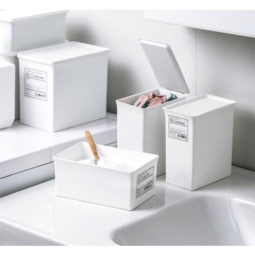 Household Lotion Storage Washing Powder Replacement Box Box Laundry Gel Beads Small Storage Sorting Box With Lid Dustproof