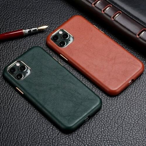 Luxury Original High Quality Durable Business Silicone PU Leather Phone Case For iPhone 12 11 Pro Max mini Cover Fundas Coque