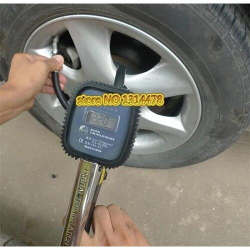 Digital Tire Inflation Gun Inflation and Deflation Tire Pressure Detection Rapid Tire Pump