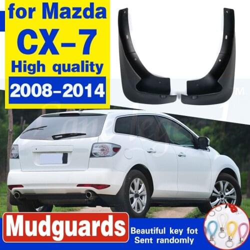 For Mazda CX7 CX-7 2008-2013 Car Rear Front Mud Flaps Fender Flares Mudguards Mudflaps Splash Guards 2009 2010 2011 2012 2pcs