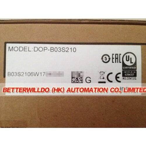DOP-B03S210 NEW IN BOX 4.3" HMI Touch Screen 480*272 TFT 1COM + Software +Free Cable 1 Year Warranty