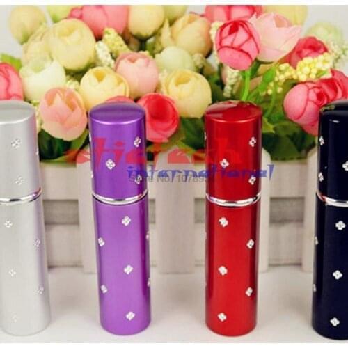 By ems or dhl 1000PCS Hot Selling Amazing Travel Perfume Atomizer Refillable Spray Empty Bottle Easy Use