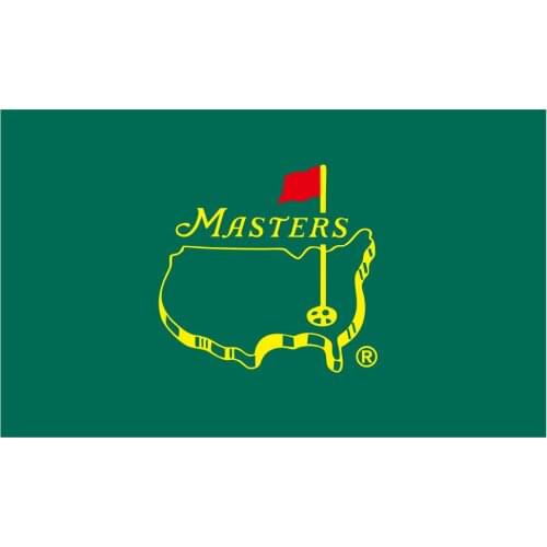 Masters flag 90x150cm custom digital print with 100D Polyester fan banner