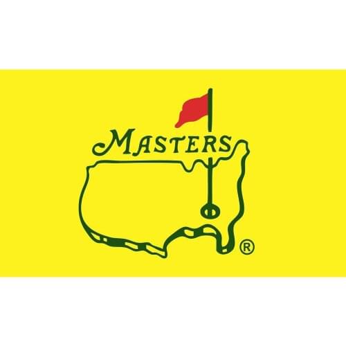 Masters Pin Flag 3x5FT Banner 100D 150X90CM Polyester Brass Grommets Custom