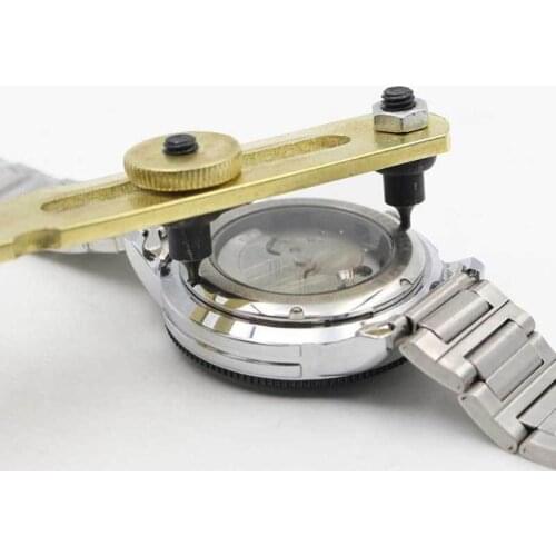Watch Repair Tool Adjustable Watch Back Case Cover Remover Opener Repair Wrench Watchmaker Tool Clock/Watch Tool Watch Back Case