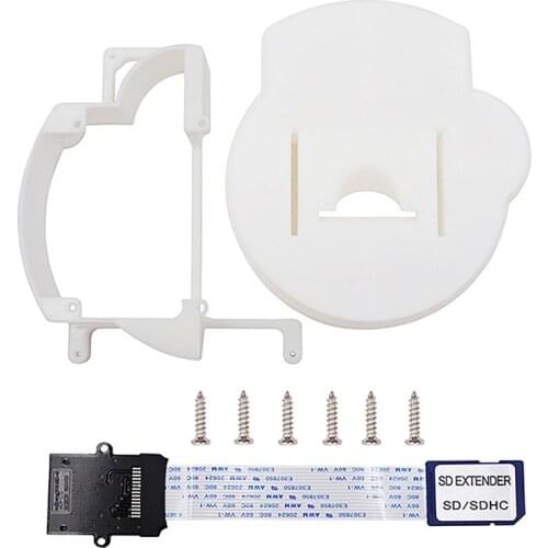 SD Card Installation Kit Expansion Adapter 3D Printed Tray Mount Kit for Gamecube GC Loader