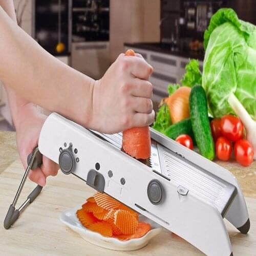 Creative Mandoline Slicer Grater with Stainless Steel Blades Vegetable Cutter Kitchen Accessories Carrot Potato Onion Grater
