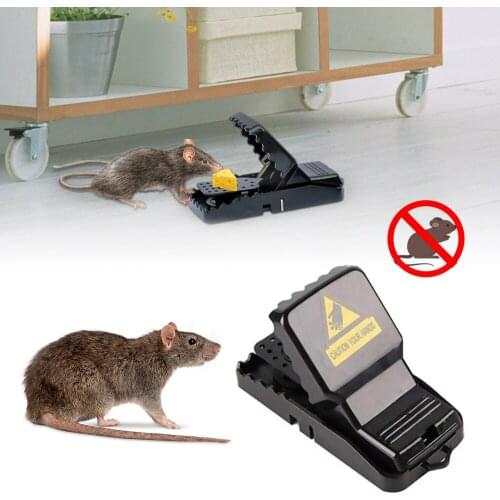 Reusable Plastic Mouse Trap Rat Mice Catching Small Rat Traps Mouse Pest Killer Mouse Snap Traps Rodent catcher for Home