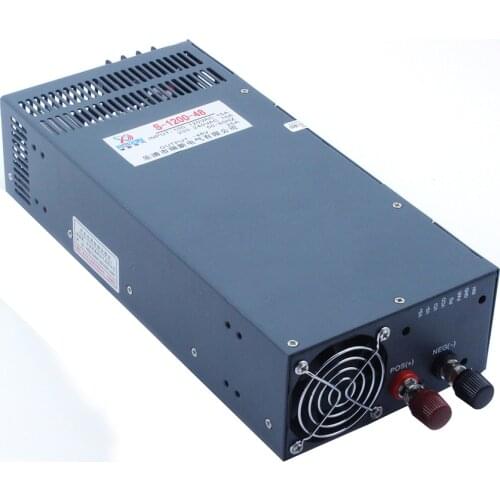 New full 1200W/1000W Adjustable switching power supply lighting transforme Led 12V Power Supply AC 220V/110V to DC 12V 24V 48V
