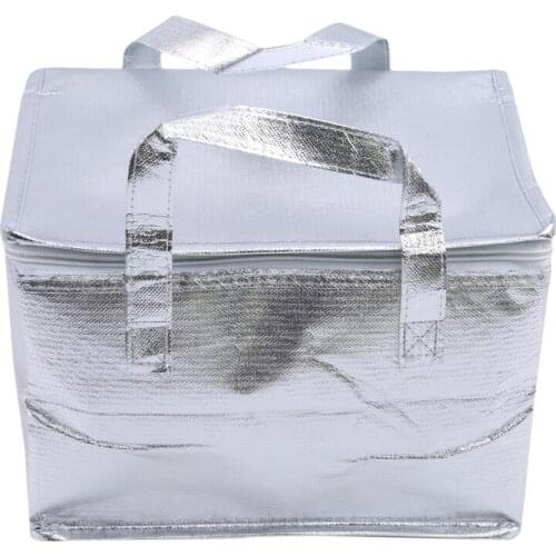 Portable Lunch Cooler Bag Folding Insulation Picnic Ice Pack Food Thermal Bag Drink Carrier Insulated Bags Food Delivery Bag