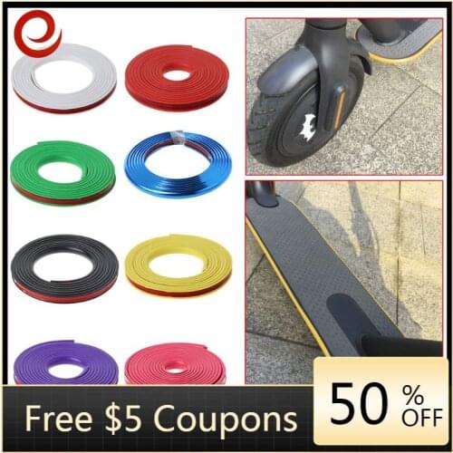 1 Pc Electric Scooter Anti-collision Protection Strip For Xiaomi Mijia M365 Skateboard Body Bumper Scratchproof Scratch Strips
