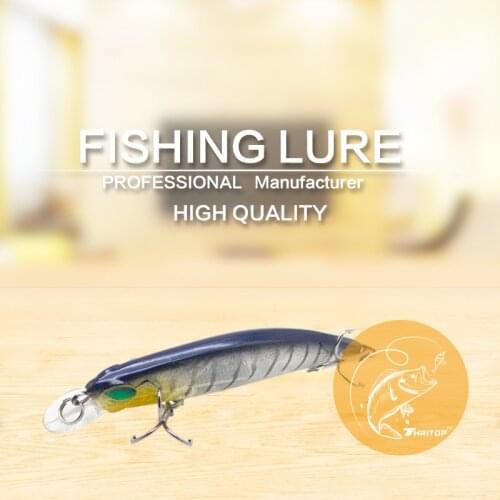Thritop Minnow Fishing Bait 6.5cm 4g High Quality 5 Colors for Option TP042 Tremble Hooks Hard Lure Fishing Accessories