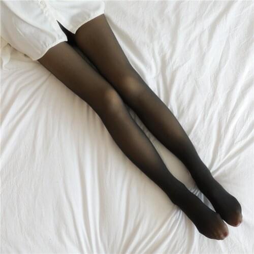 Sexy Women Tights Fashion Pantyhose Body Shaping Imitation Skin Medias for Girls Long Stocking Fake Translucent Spring Thin Sock