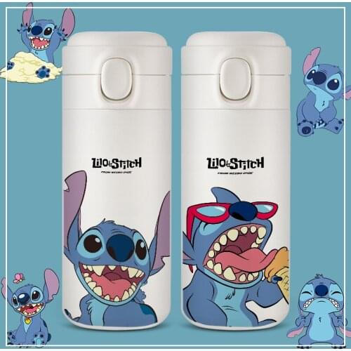 Disney Thermos Cup Starbaby Stippy Small Portable Mini Water Cup Cute Student Cartoon Cup DIY Private Custom Cup