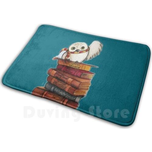 Magical Movie Character Soft Non-Slip Mat Rug Carpet Cushion Book Magic Wizarding World Quote Cute Hufflepuff Potterhead