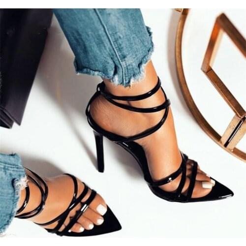 2021 Ladies national standard latin dance shoes black salsa shoes high heels red samba tango dance shoes soft sole shoes size 43