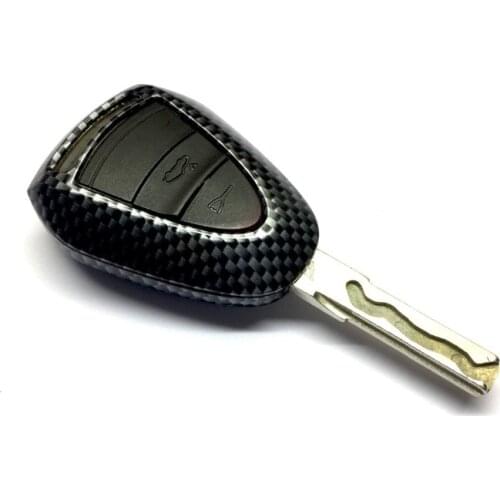 Hard Plastic Gloss Multi-colors Keyless Remote Key Protection Case Cover For Porsche BLACK HEAD remote key