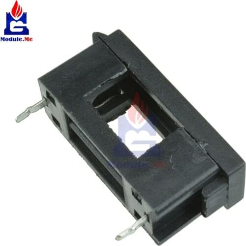 10PCS/Lot PCB Mount BLX-A Type Fuse Holder 5MM X 20MM 15A/125V Solder Holder