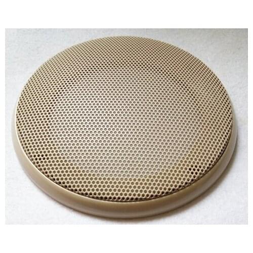 2pcs 4"inch 134mm Beige car Audio grilles Speaker decorative circle protective