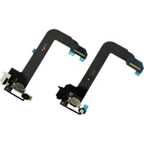 50pcs Original New Charging Charger Dock Port Audio Jack Flex Cable For iPod Touch 6 Black/White
