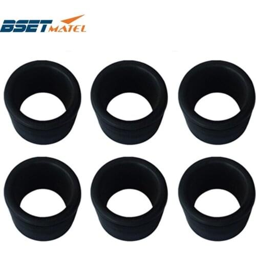 BSET MATEL 6 PCS High quality UV stabilised Nylon Fishing Rod Holders Insert Protectors-Fishing Bait Board/Rocket Launcher