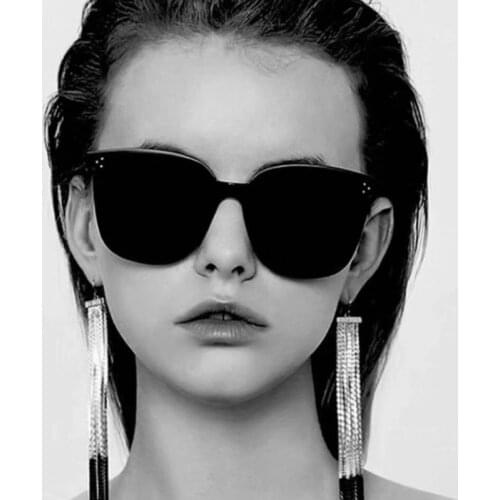 8 colors 2021 NEW big box Sunglasses Women Brand Designer Fashion Cateye Frame Mirror Lens Sexy feminino Sun Glasses