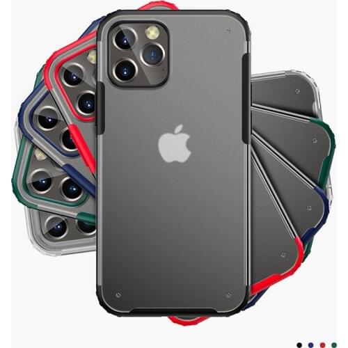 Case for iphone 11 12 pro max mini bumper cover on iphone11 iphone12 11pro 12pro mas protective phone coque bag 360 tpu pc matte