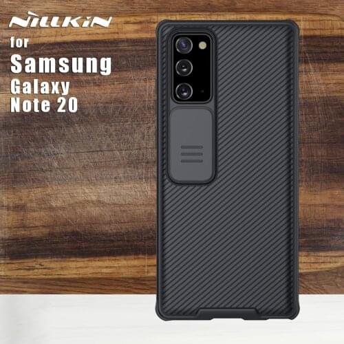 Nillkin For Samsung Galaxy Note 20 case Camera Protection Camshield Phone Case Lens Protective Back Cover For Samsung Note 20