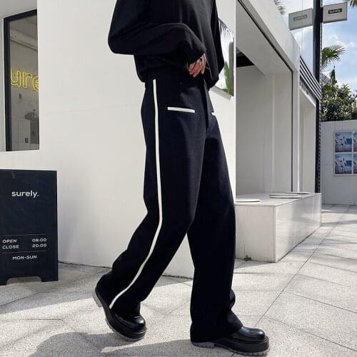 EMAIGI Men's Wool Trousers