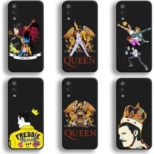 Freddie Mercury Queen Band Phone Case For Huawei Honor 30 20 10 9 8 8x 8c v30 Lite view 7A pro