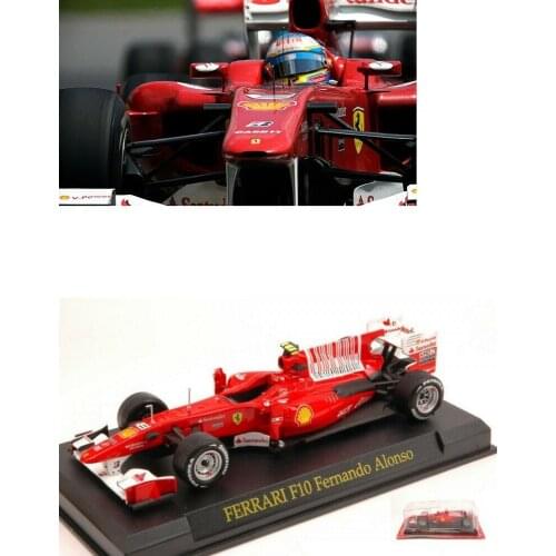 IXO CARS 1:43 FERRARI F10 FERNANDO ALONSO 78# Collect die-casting alloy car models