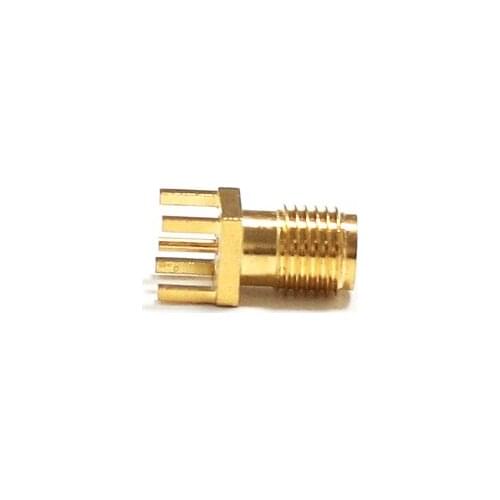 1pc SMA Conenctor SMA Female Jack RF Coax Connector PCB Cable Straight Goldplated NEW wholesale