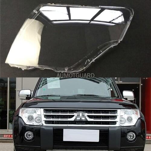 New Car Headlamp Lens For Mitsubishi Pajero V97 V87 V93 2007-2018 Car Replacement Auto Shell Cover
